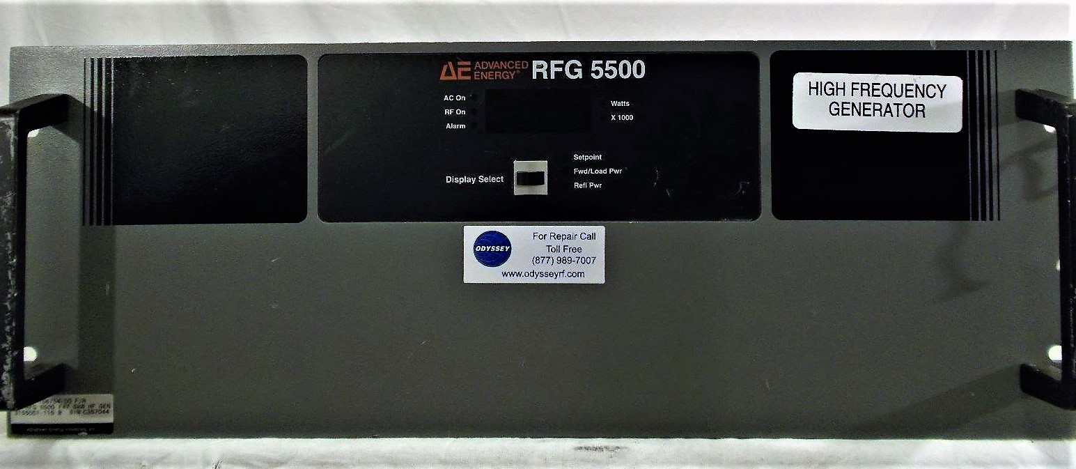 <font color='#FF0000'>ADVANCED ENERGY RFG 5500</font>